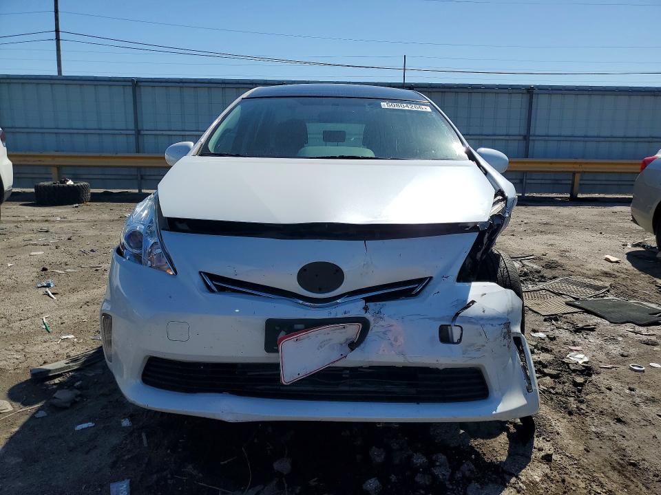 2014 Toyota Prius VIN JTDZN3EUXE3358539 COPART salvage auction — FRONT END, In - Cert Of Title-Salvage Title, sold $2,150 on 2026-07-27 (photo 5)