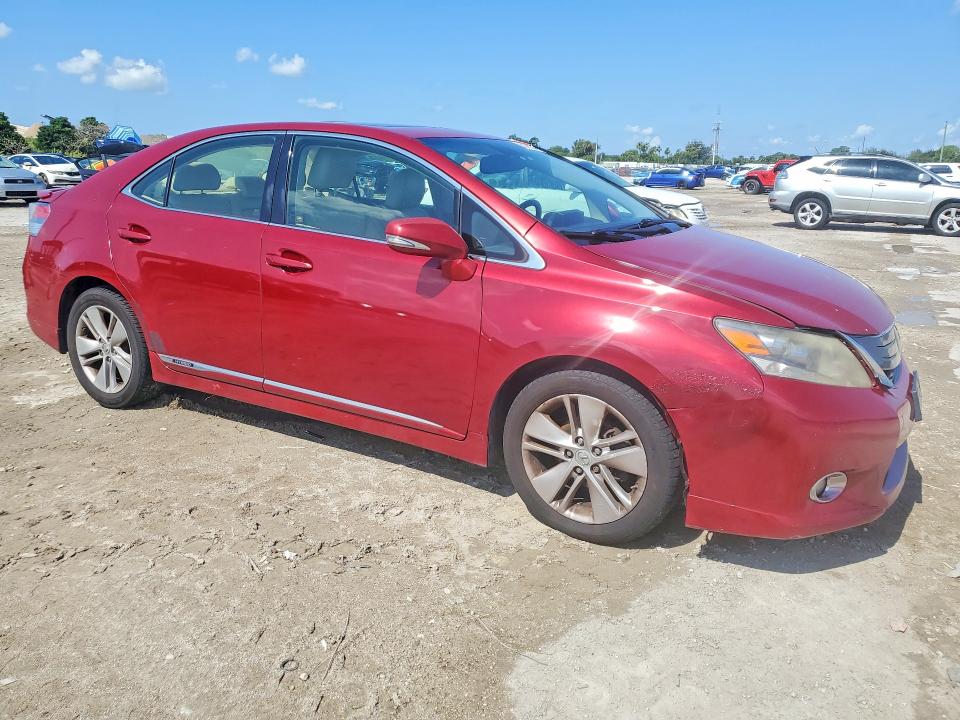 2011 Lexus Hs 250h VIN JTHBB1BA0B2045816 COPART salvage auction — FRONT END, Fl - Certificate Of Title (P), sold $900 on 2026-07-28 (photo 4)