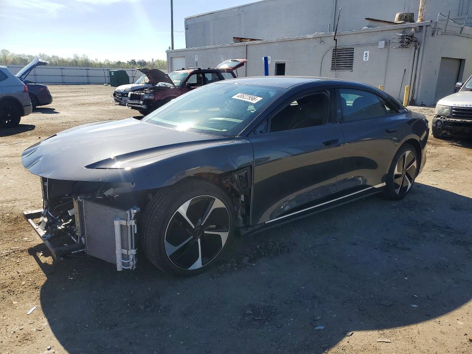 2024 Lucid Air VIN 50EA1PGA4RA007321 — COPART salvage auction photo