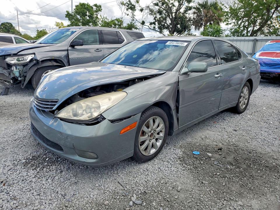 2003 Lexus ES VIN JTHBF30G330127768 COPART salvage auction — FRONT END, Fl - Cert Of Title Slvg Rebuildable, sold $10 on 2026-07-28 (photo 1)