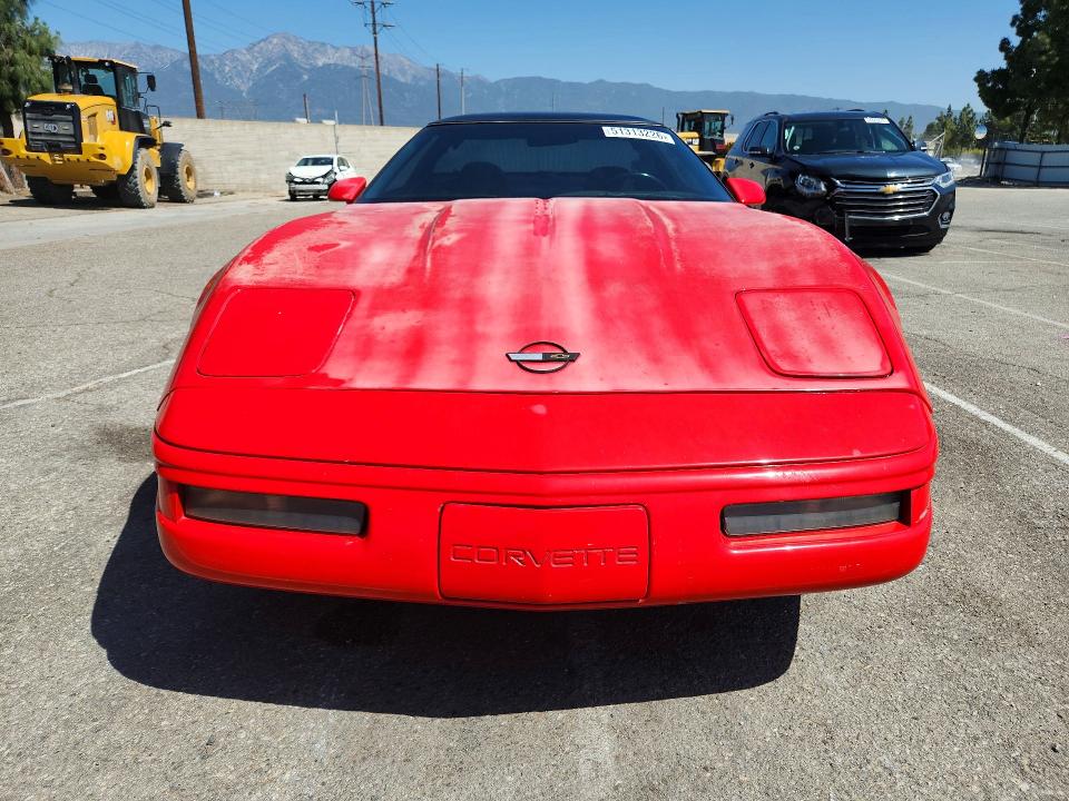 1996 Chevrolet Corvette VIN 1G1YY22P3T5100384 COPART salvage auction — NORMAL WEAR, CA - DIS/DLR/EXP ONLY CLEAN TITLE, sold $1,050 on 2026-07-02 (photo 5)