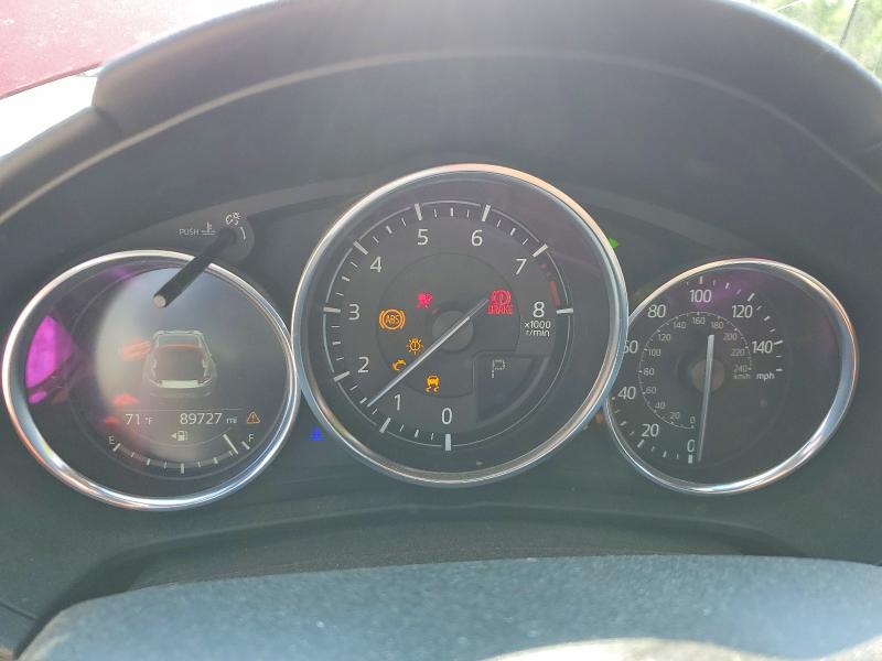 2019 Mazda Mx-5 miata VIN JM1NDAM77K0305716 COPART salvage auction — ALL OVER, Ga - Cert Of Title-Salvage, sold $1,800 on 2026-07-15 (photo 9)