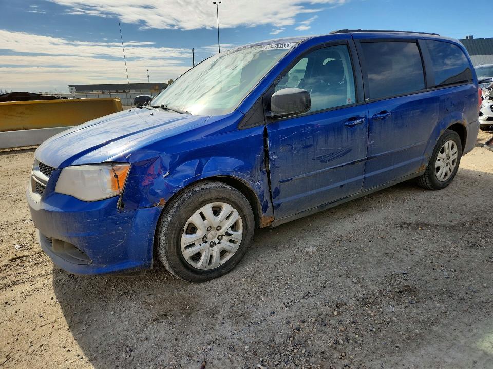 2013 Dodge VIN 2C4RDGBG1DR760142 COPART salvage auction — FRONT END, Ab - Bos - Salvage, sold $475 on 2026-07-02 (photo 1)