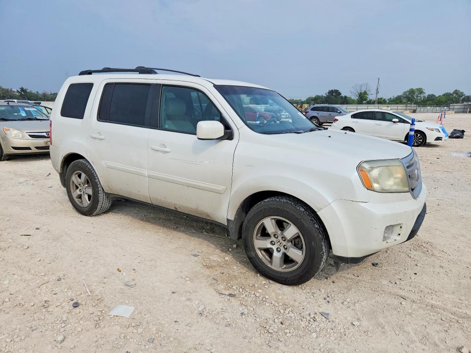 2011 Honda Pilot VIN 5FNYF4H69BB503404 COPART salvage auction — FRONT END, Tx - Salvage Vehicle Title, sold $1,900 on 2026-07-02 (photo 4)