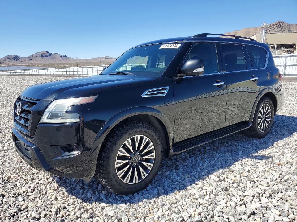 2021 Nissan Armada VIN JN8AY2BB1M9795377 — COPART salvage auction photo