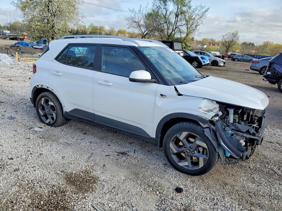 2021 Hyundai Venue VIN KMHRC8A37MU089646 COPART salvage auction — FRONT END, Salvage Title, sold $2,350 on 2026-07-14 (photo 4)