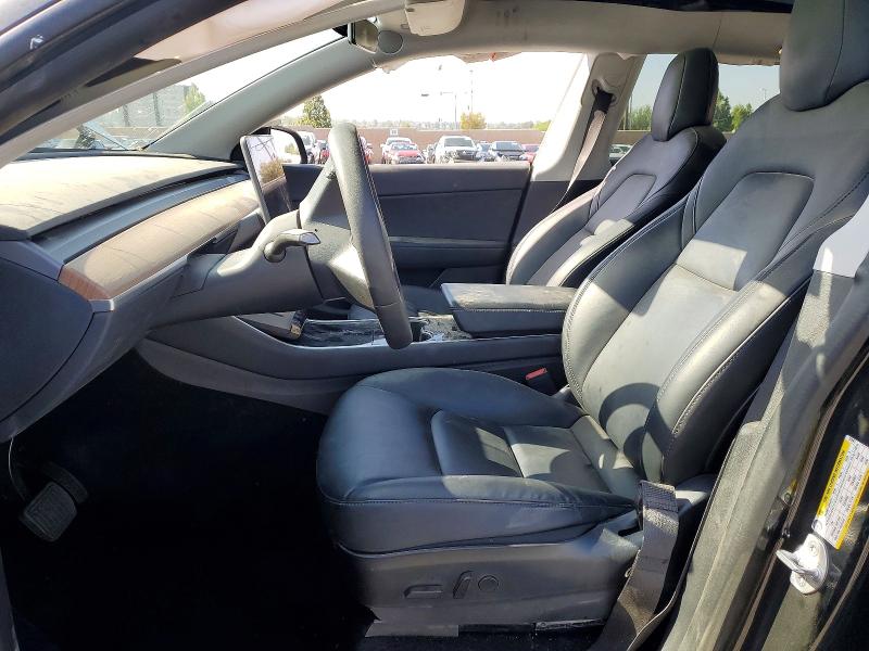 2020 Tesla Model y VIN 5YJYGDEE1LF029961 COPART salvage auction — SIDE, Salvage Title, sold $4,800 on 2026-07-15 (photo 7)