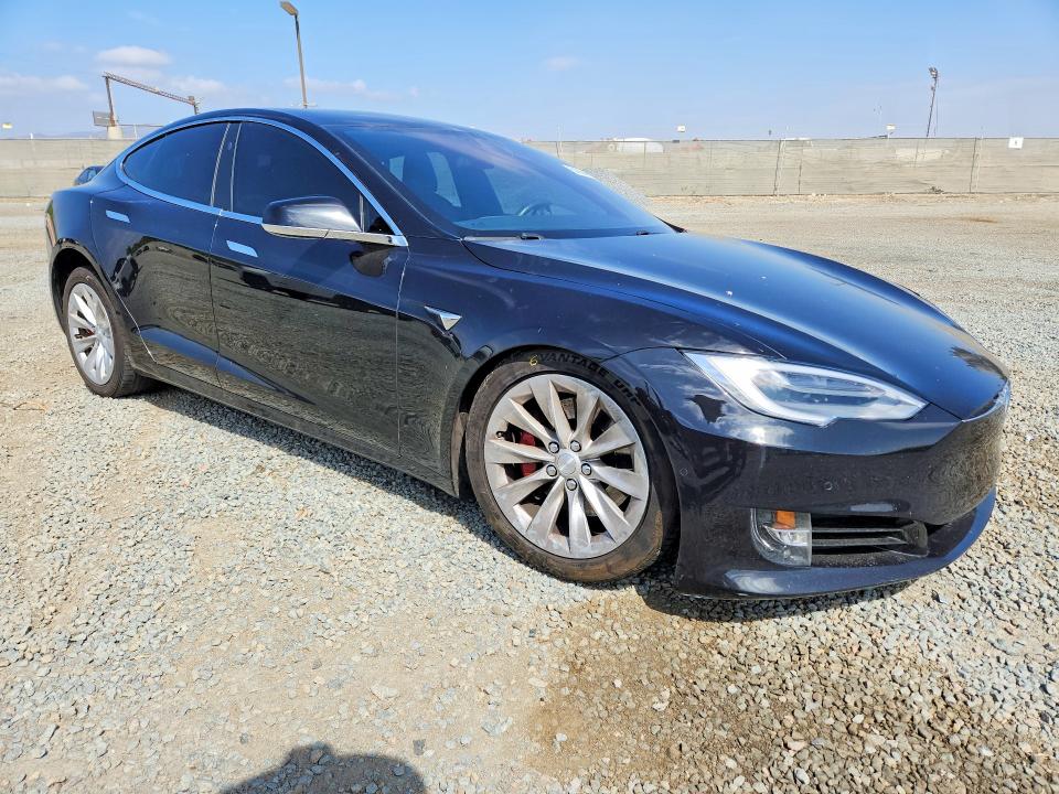 2017 Tesla Model s VIN 5YJSA1E24HF193191 COPART salvage auction — FRONT END, Ca - Salvage Certificate, sold $7,800 on 2026-07-17 (photo 4)