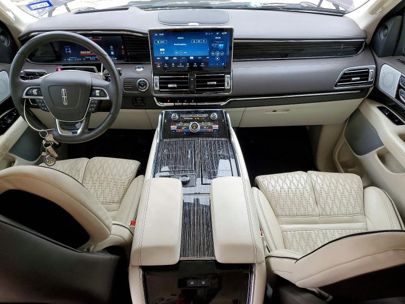 2024 Lincoln Navigator VIN 5LMJJ3TG3REL07604 COPART salvage auction — ALL OVER, Tx - Salvage Vehicle Title, sold $19,000 on 2026-07-23 (photo 8)
