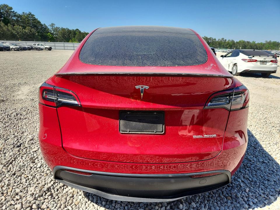 2021 Tesla Model y VIN 5YJYGDEF5MF305696 COPART salvage auction — FRONT END, Ga - Cert Of Title-Salvage, sold $8,400 on 2026-07-09 (photo 6)