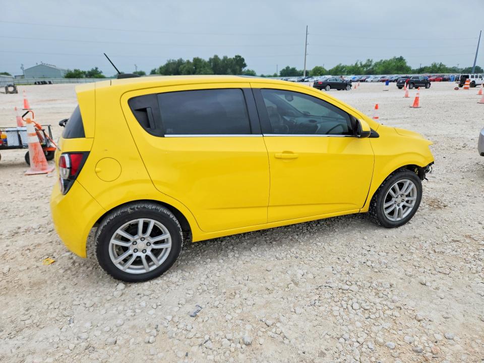 2015 Chevrolet SONIC VIN 1G1JC6SH2F4178990 COPART salvage auction — FRONT END, Tx - Salvage Vehicle Title, sold $925 on 2026-07-02 (photo 3)