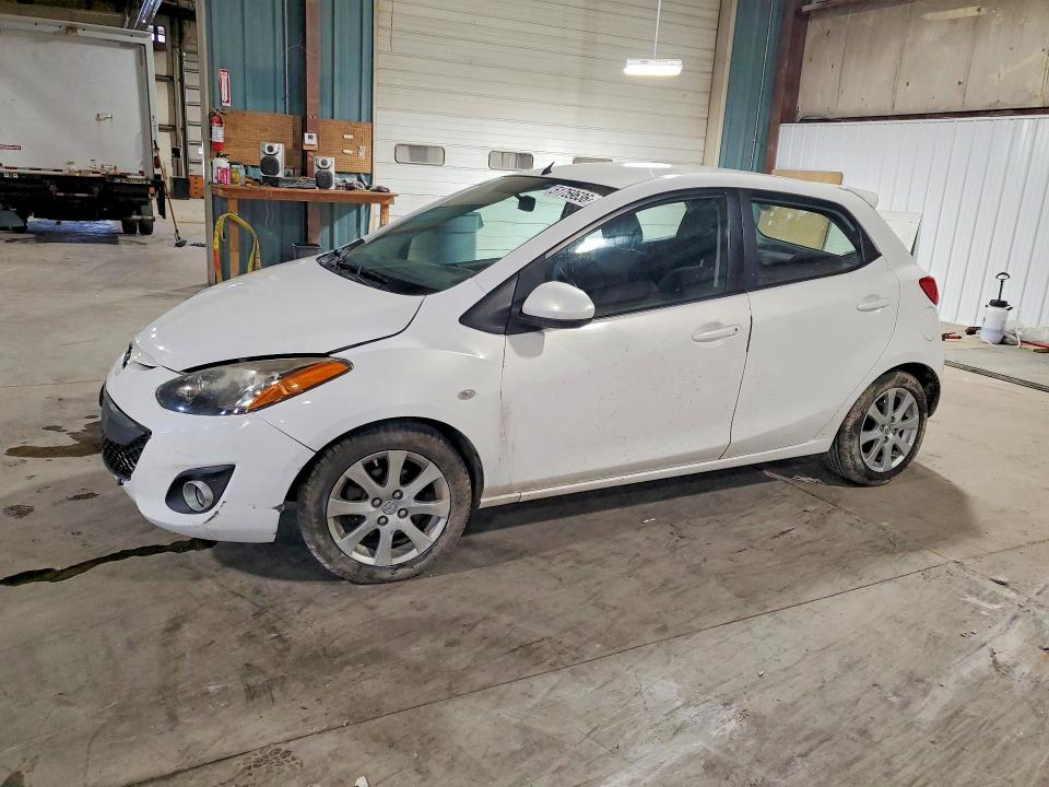2012 Mazda 2 VIN JM1DE1LY7C0139766 COPART salvage auction — FRONT END, Id - Salvage Certificate Of Title, sold $275 on 2026-07-08 (photo 1)