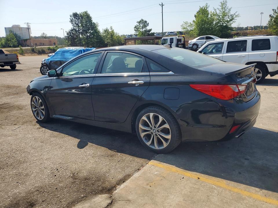 2014 Hyundai Sonata VIN 5NPEC4AB9EH860056 COPART salvage auction — FRONT END, Sc - Cert Of Title-Salvage, sold $800 on 2026-07-17 (photo 2)