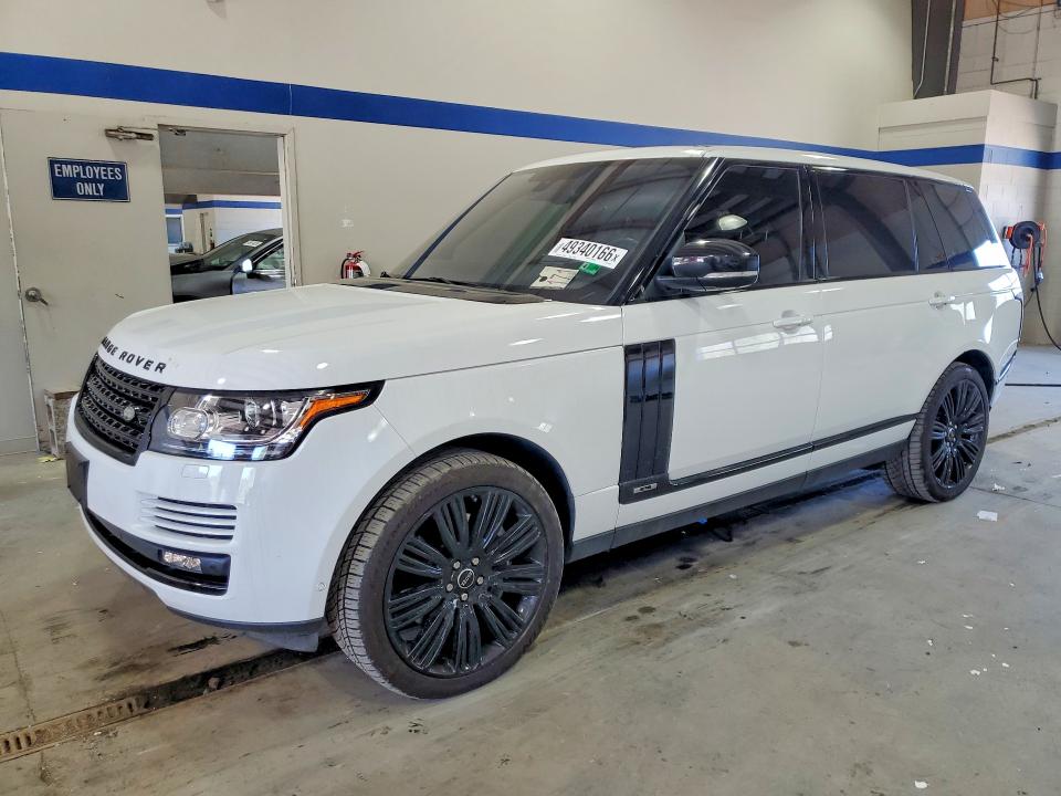 2016 Land rover RANGE ROVER VIN SALGS3EF5GA282897 COPART salvage auction — NORMAL WEAR, Va - Certificate Of Title (P), sold $9,000 on 2026-07-02 (photo 1)