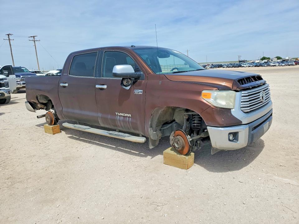 2016 Toyota Tundra VIN 5TFFW5F19GX206280 COPART salvage auction — STRIPPED, Tx - Certificate Of Title, sold $5,700 on 2026-07-15 (photo 4)
