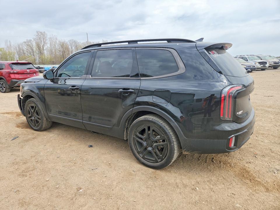 2025 Kia Telluride VIN 5XYP5DGC9SG627641 COPART salvage auction — FRONT END, Mi - Certificate Of Title, sold $1,300 on 2026-07-29 (photo 2)