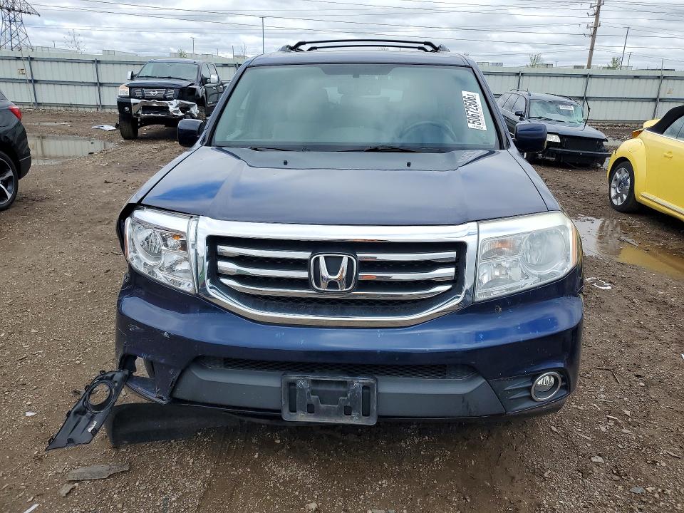 2014 Honda Pilot VIN 5FNYF4H56EB052041 COPART salvage auction — FRONT END, IL - SALVAGE CERTIFICATE, sold $2,700 on 2026-07-09 (photo 5)