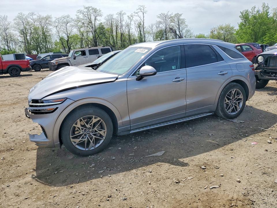 2023 Genesis Gv70 VIN KMUMADTBXPU137756 COPART salvage auction — FRONT END, Md - Cert Of Salvage > 75% Damage, sold $6,100 on 2026-07-07 (photo 1)