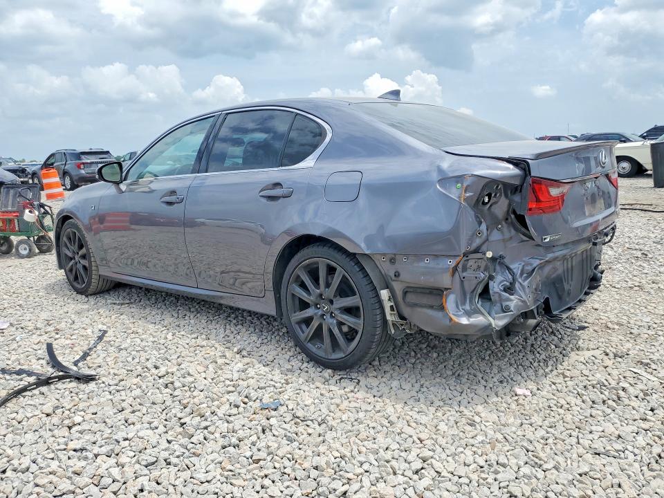 2015 Lexus Gs VIN JTHBE1BL3FA019229 COPART salvage auction — REAR END, Tx - Salvage Vehicle Title, sold $550 on 2026-07-20 (photo 2)