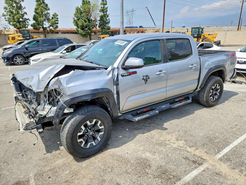 2021 Toyota Tacoma VIN 5TFCZ5AN2MX264943 COPART salvage auction — FRONT END, CA - SALVAGE CERTIFICATE, sold $15,700 on 2026-07-30 (photo 1)