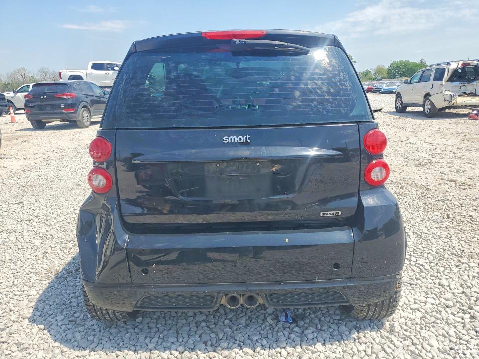 2009 Smart Fortwo VIN WMEEJ31X89K280009 COPART salvage auction — REAR END, OH - CERT OF TITLE-SALVAGE, sold $1,100 on 2026-08-21 (photo 6)