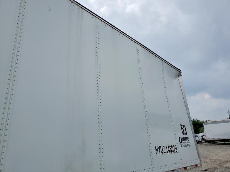 2025 Hyun Trailer VIN 3H3V532K2SS146079 COPART salvage auction — ROOF, Tx - Salvage Vehicle Title, sold $7,100 on 2026-08-13 (photo 9)
