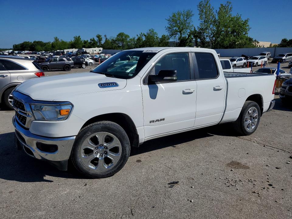 2022 Ram 1500 VIN 1C6RREBG8NN354709 COPART salvage auction — MINOR DENT/SCRATCHES, MO - CERTIFICATE OF TITLE, sold $20,500 on 2026-07-09 (photo 1)