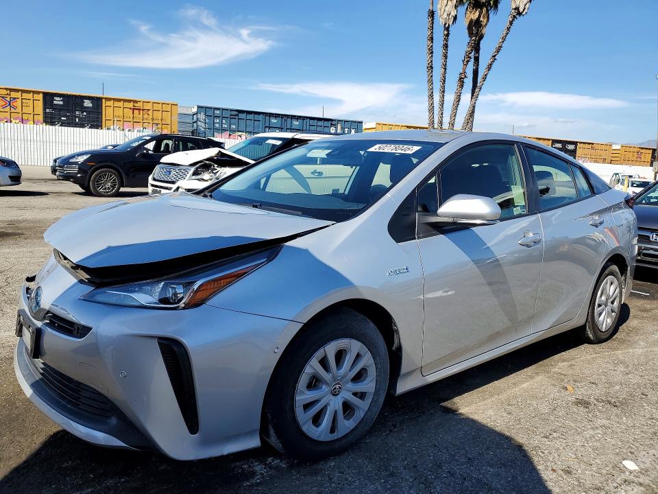 2022 Toyota Prius VIN JTDKAMFU8N3156252 — COPART salvage auction photo