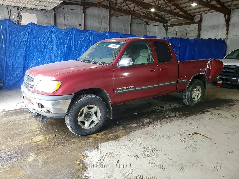 2000 Toyota Tundra VIN 5TBBT4412YS033044 COPART salvage auction — SIDE, Ky - Cert Of Title-Salvage, sold $1,300 on 2026-07-27 (photo 1)