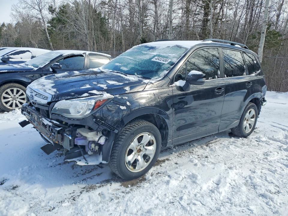 2018 Subaru Forester VIN JF2SJEWC3JH438343 COPART salvage auction — REAR END, Salvage Title, sold $2,050 on 2026-07-14 (photo 1)