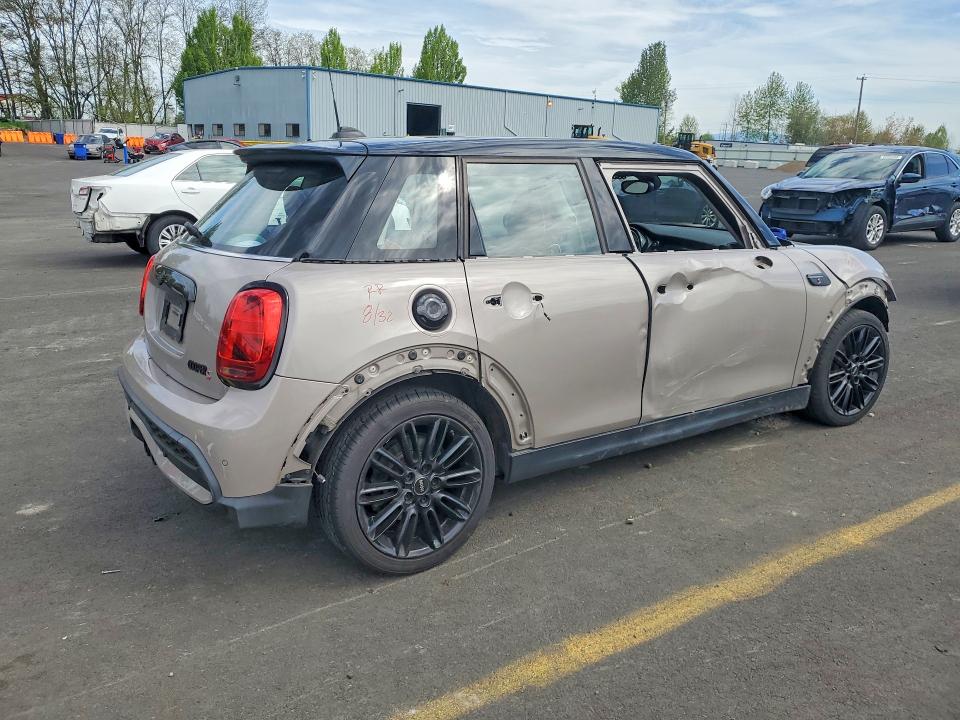 2022 Mini Cooper VIN WMW53DK04N2P96889 COPART salvage auction — FRONT END, Or - Lien Papers Salvage, sold $125 on 2026-07-27 (photo 3)