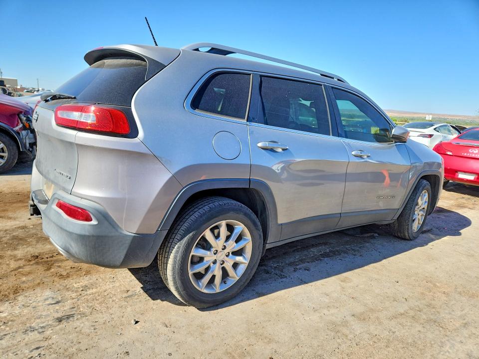 2015 Jeep Cherokee VIN 1C4PJMDS9FW752235 COPART salvage auction — FRONT END, Nm - Cert Of Title-Salvage, sold $1,399 on 2026-08-03 (photo 3)