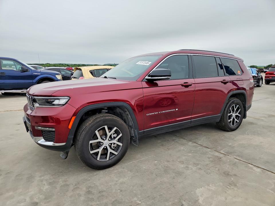 2025 Jeep Cherokee VIN 1C4RJKBG3S8702263 COPART salvage auction — SIDE, Tx - Salvage Vehicle Title, sold $18,800 on 2026-07-09 (photo 1)