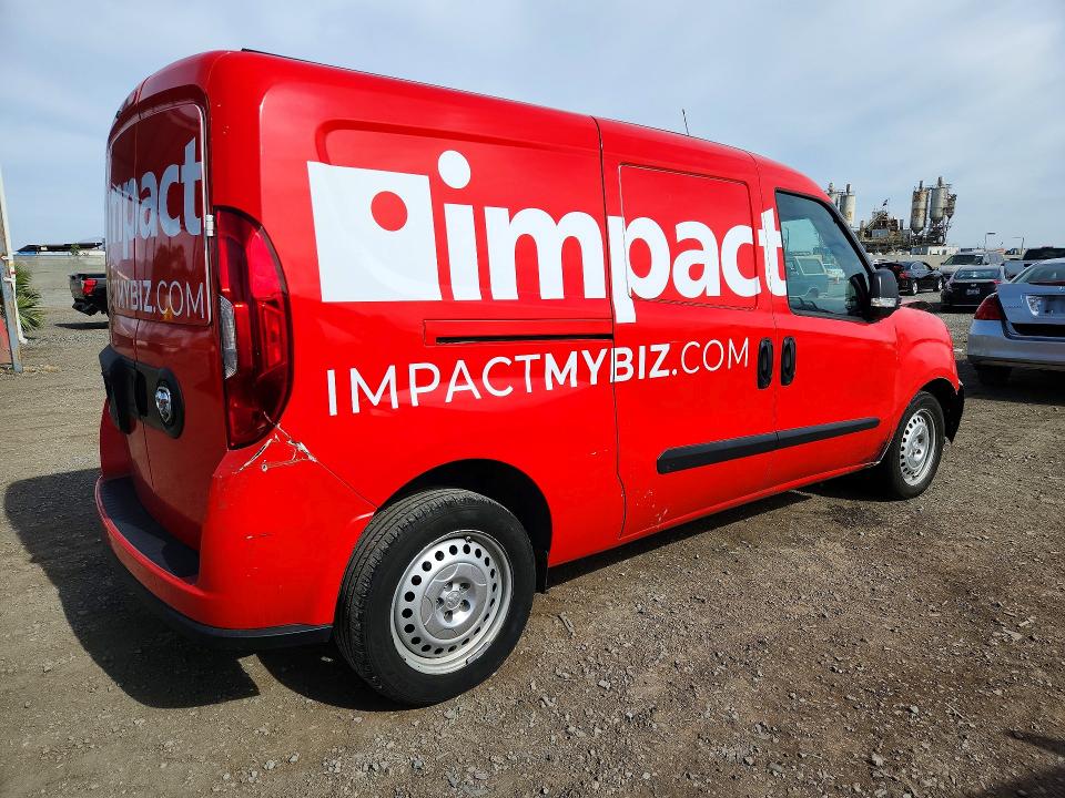 2022 Ram Promaster city VIN ZFBHRFAB4N6Y22299 COPART salvage auction — FRONT END, Ca - Salvage Certificate, sold $4,000 on 2026-07-29 (photo 3)