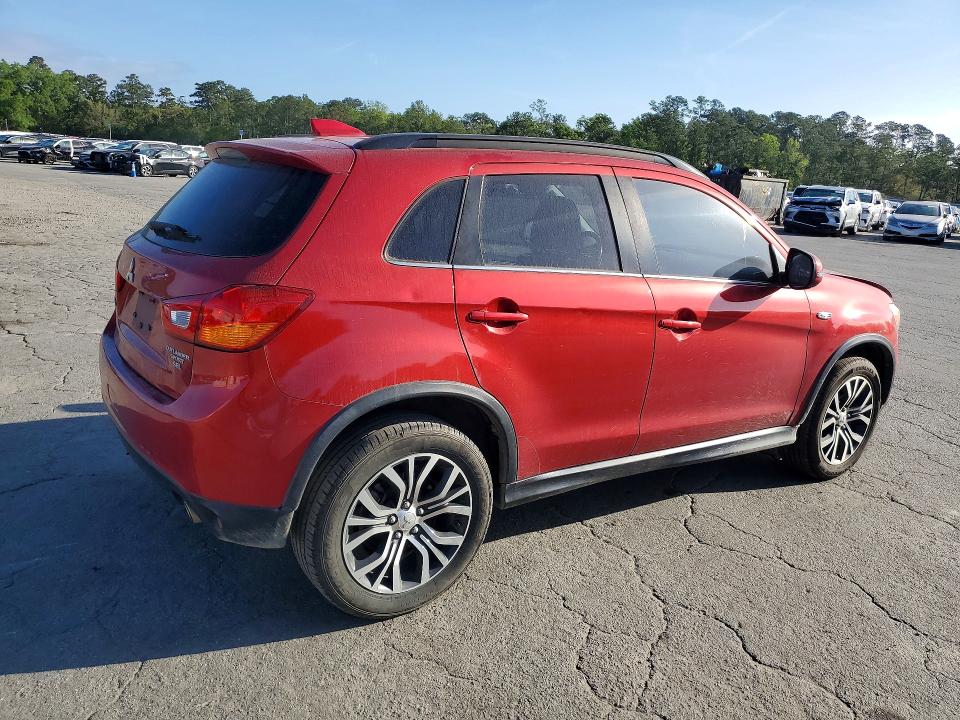 2017 Mitsubishi Outlander VIN JA4AP4AW5HZ061226 COPART salvage auction — FRONT END, GA, sold $2,050 on 2026-08-24 (photo 3)
