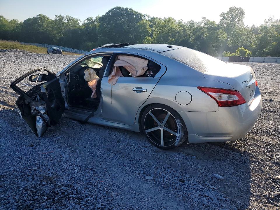 2009 Nissan Maxima VIN 1N4AA51E09C848924 COPART salvage auction — ROLLOVER, GA - CERT OF TITLE-SALVAGE, sold $350 on 2026-07-09 (photo 2)