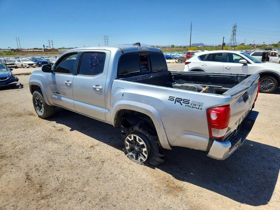 2020 Toyota Tacoma VIN 5TFAZ5CN9LX087617 COPART salvage auction — VANDALISM, Ca - Salvage Certificate, sold $6,700 on 2026-07-17 (photo 2)