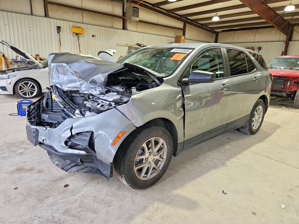 2024 Chevrolet Equinox VIN 3GNAXHEG0RL169592 COPART salvage auction — FRONT END, PA - CERTIFICATE OF SALVAGE, sold $525 on 2026-07-02 (photo 1)