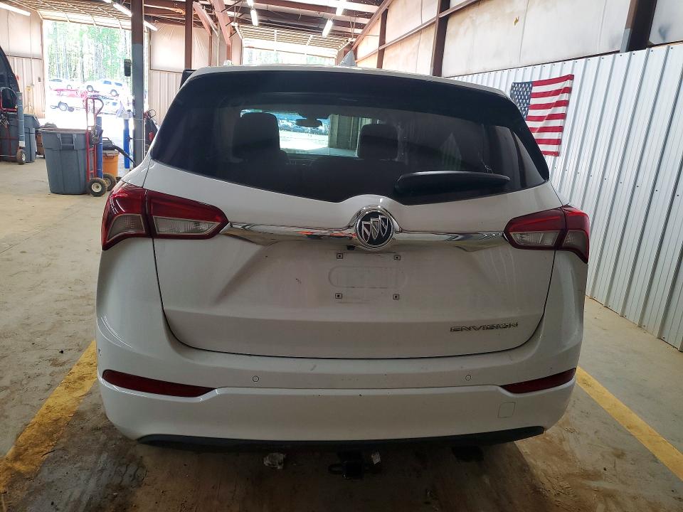 2019 Buick Envision VIN LRBFXCSAXKD009246 COPART salvage auction — SIDE, Nc - Salvage Certificate Of Title, sold $250 on 2026-07-29 (photo 6)