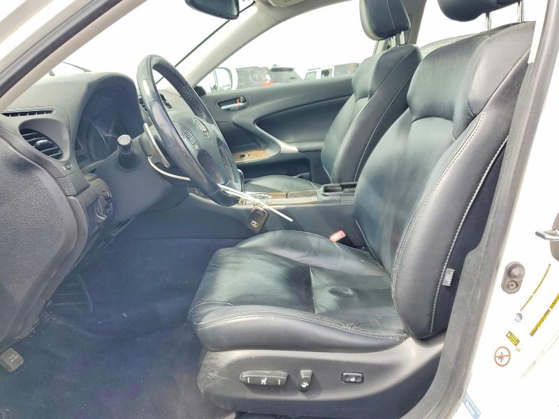 2010 Lexus Is 250 VIN JTHBF5C22A5124792 COPART salvage auction — FRONT END, Ca - Salvage Certificate, sold $800 on 2026-07-02 (photo 7)