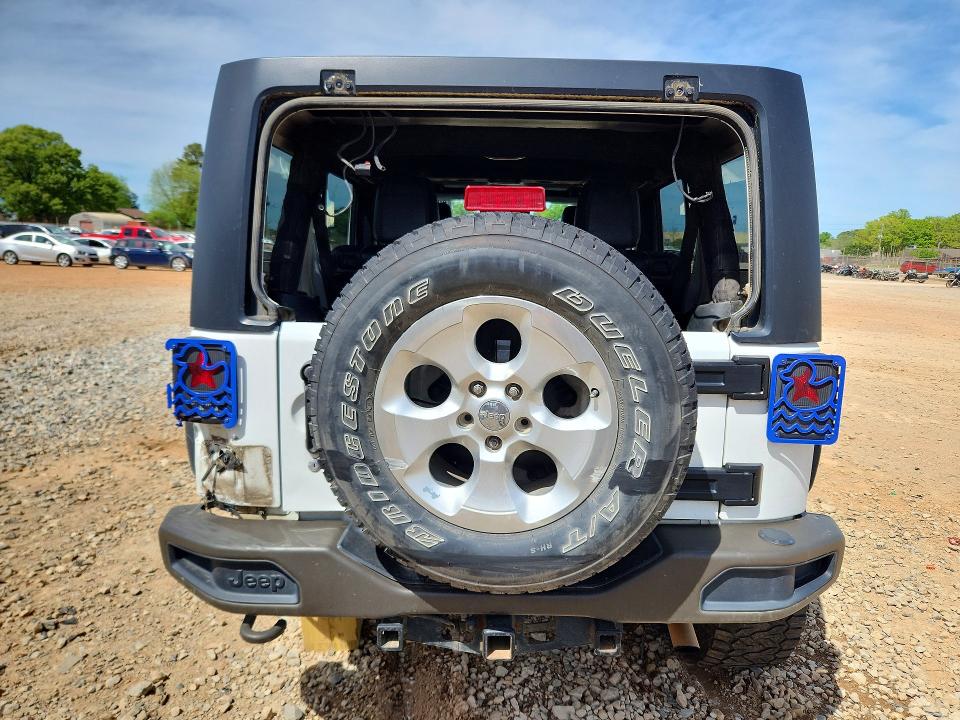 2016 Jeep Wrangler unlimited VIN 1C4BJWEG2GL338183 COPART salvage auction — SIDE, Al - Cert Of Title-Salvage Title, sold $4,150 on 2026-07-29 (photo 6)