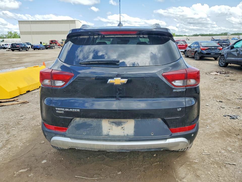 2022 Chevrolet Trailblazer VIN KL79MRSLXNB127774 COPART salvage auction — HAIL, Ks - Cert Of Title-Salvage, sold $8,600 on 2026-07-02 (photo 6)
