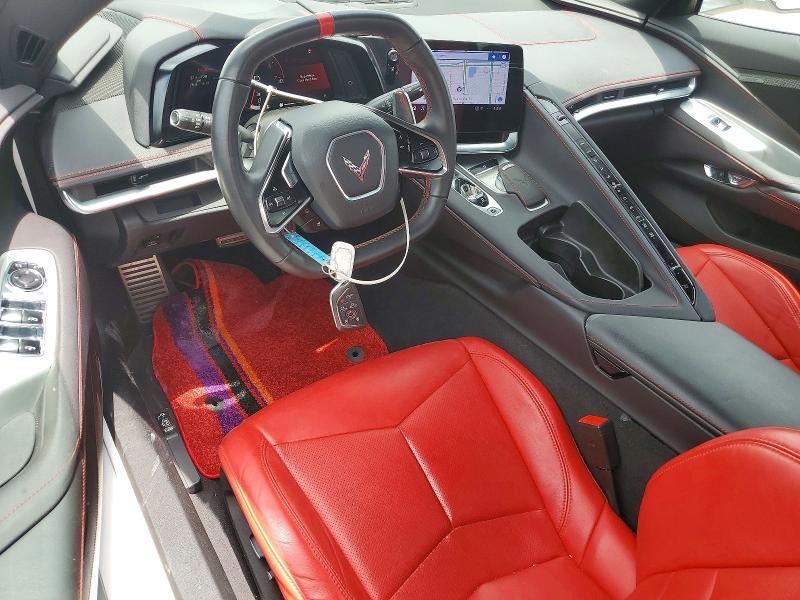 2021 Chevrolet Corvette VIN 1G1YA3D41M5119983 COPART salvage auction — FRONT END, FL - CERT OF TITLE SLVG REBUILDABLE, sold $34,750 on 2026-07-02 (photo 8)