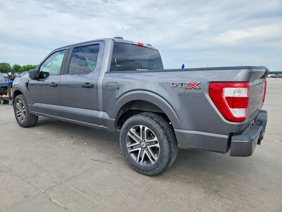 2022 Ford F-150 VIN 1FTEW1CP5NKD20963 COPART salvage auction — FRONT END, Tx - Certificate Of Title, sold $10,200 on 2026-07-02 (photo 2)