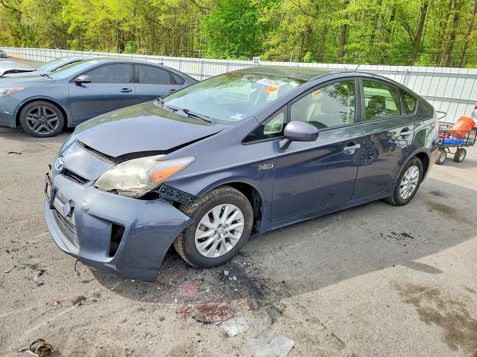 2013 Toyota Prius VIN JTDKN3DPXD3047026 COPART salvage auction — FRONT END, Nj - Cert Of Title-Salvage, sold $3,000 on 2026-07-07 (photo 1)