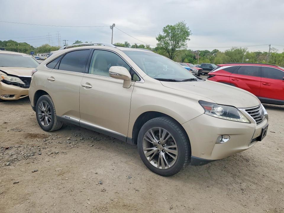 2013 Lexus Rx VIN JTJBC1BA1D2448928 COPART salvage auction — SIDE, Md - Cert Of Salvage > 75% Damage, sold $225 on 2026-06-30 (photo 4)