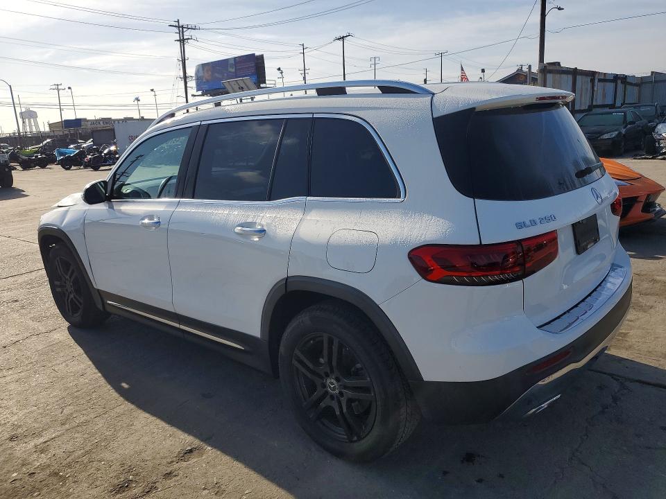 2020 Mercedes-benz Glb-class VIN WDC4M4HB3LW011363 COPART salvage auction — FRONT END, AZ - DIS/DLR/EXP ONLY SALVAGE TITLE (P), sold $7,900 on 2026-07-29 (photo 2)