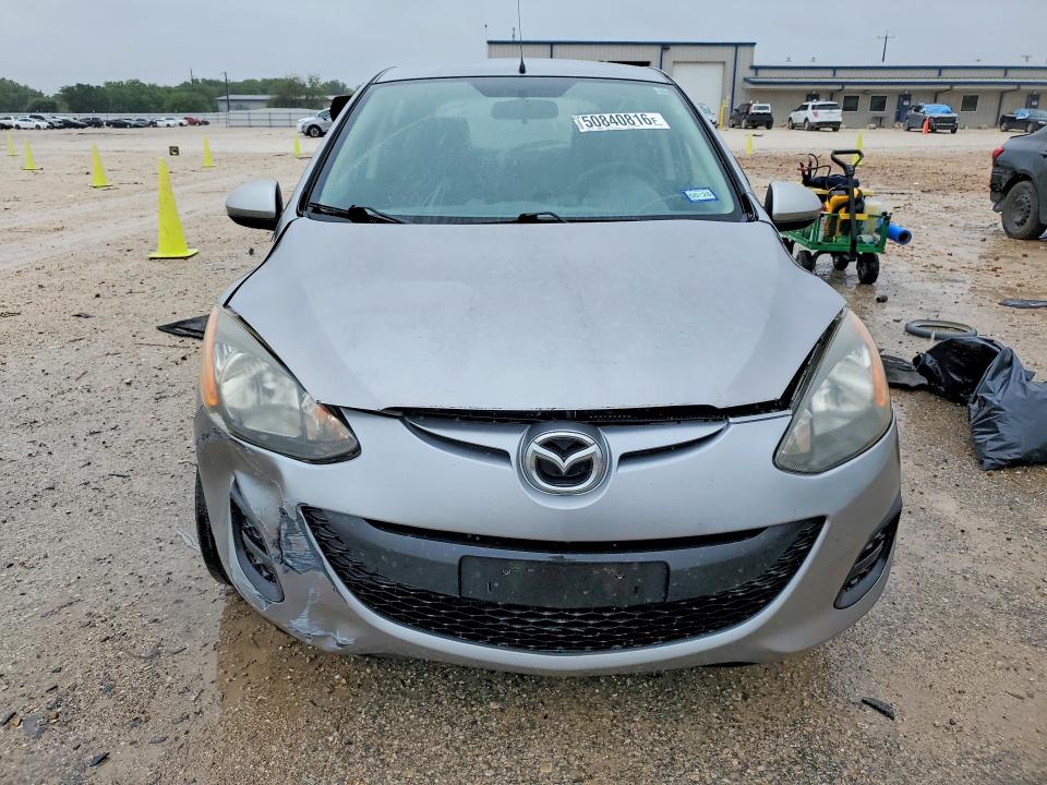 2013 Mazda 2 VIN JM1DE1KY6D0161924 COPART salvage auction — FRONT END, Tx - Salvage Vehicle Title, sold $700 on 2026-07-02 (photo 5)