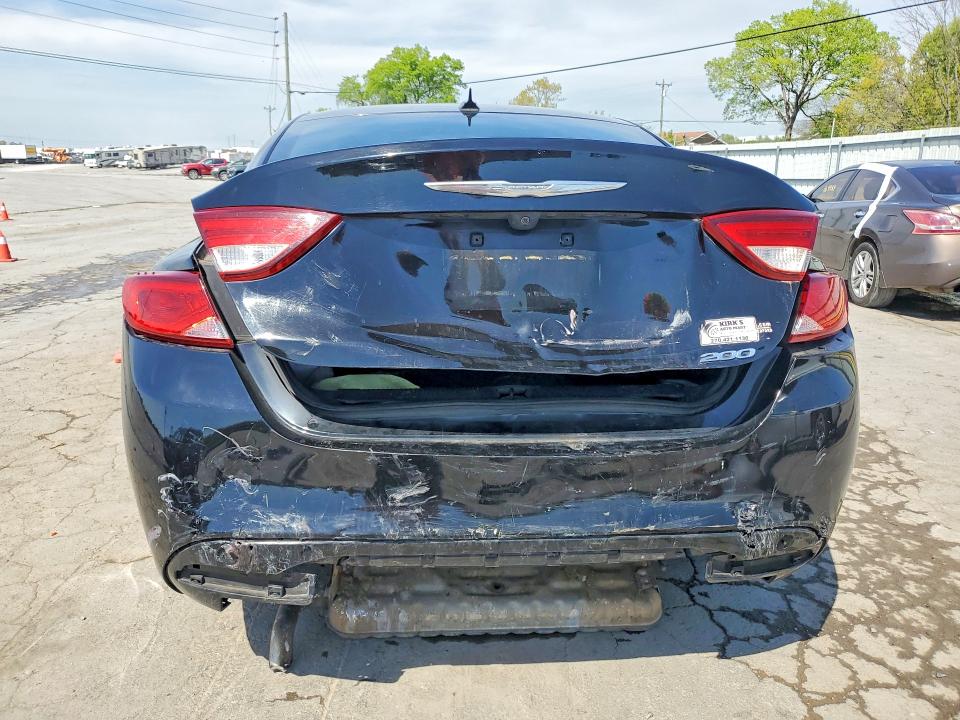 2016 Chrysler 200 VIN 1C3CCCAB2GN144771 COPART salvage auction — REAR END, Ky - Cert Of Title-Salvage, sold $200 on 2026-07-29 (photo 6)