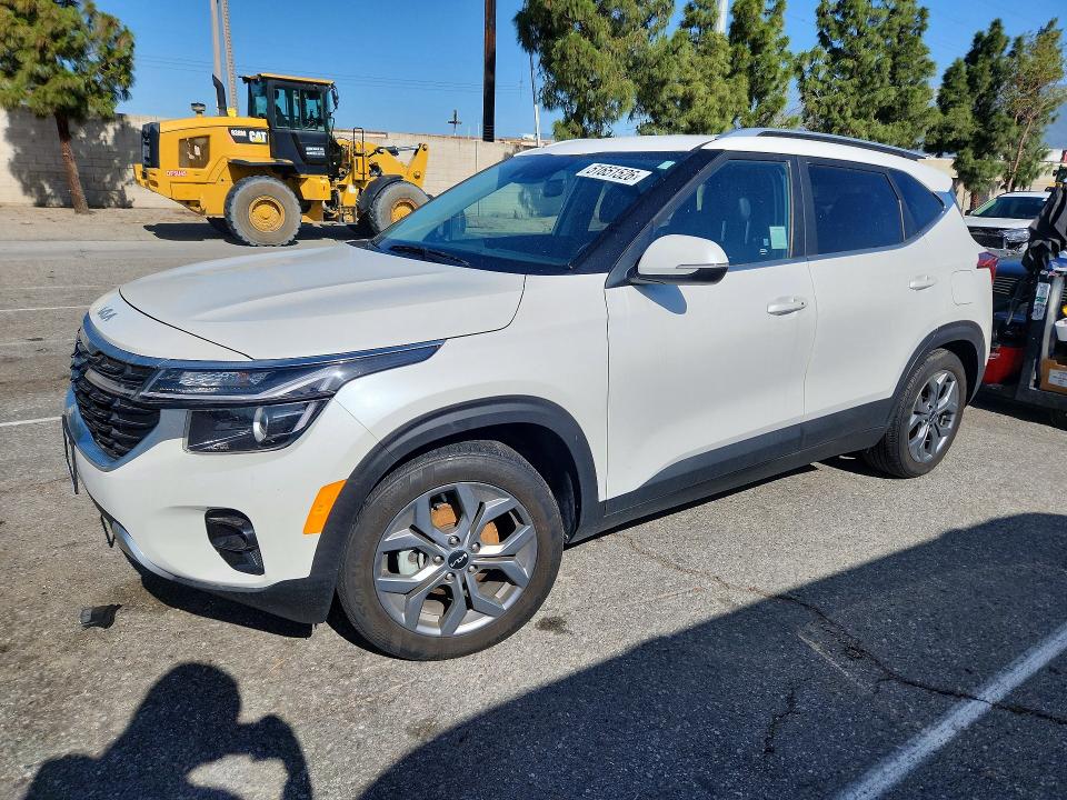 2024 Kia Seltos VIN KNDEU2AA5R7502617 COPART salvage auction — UNDERCARRIAGE, Ca - Salvage Certificate, sold $150 on 2026-07-09 (photo 1)